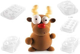 SILIKOMART Kit Rudolf Formen for Chocolate, Christmas, 5 pieces Kitchen Naty Shop