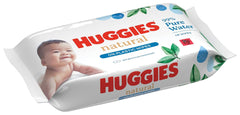Huggies Naturally Biodegradable Wet Wipes for Sensitive Babies, 8 x 48 Wipes, Bulk Pack