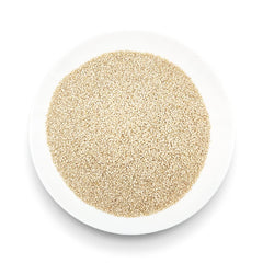 Organic Sesame Seeds 3kg, Raw Organic Oilseeds, White Sesame, Naturally Hulled, Unroasted, Source of Calcium and Iron, Economy Package