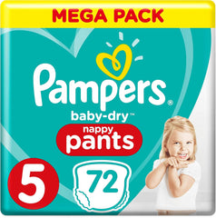 Pampers Baby-Dry diapers, size 8, 43 diapers, from 19 kg, Jumbo+ pack