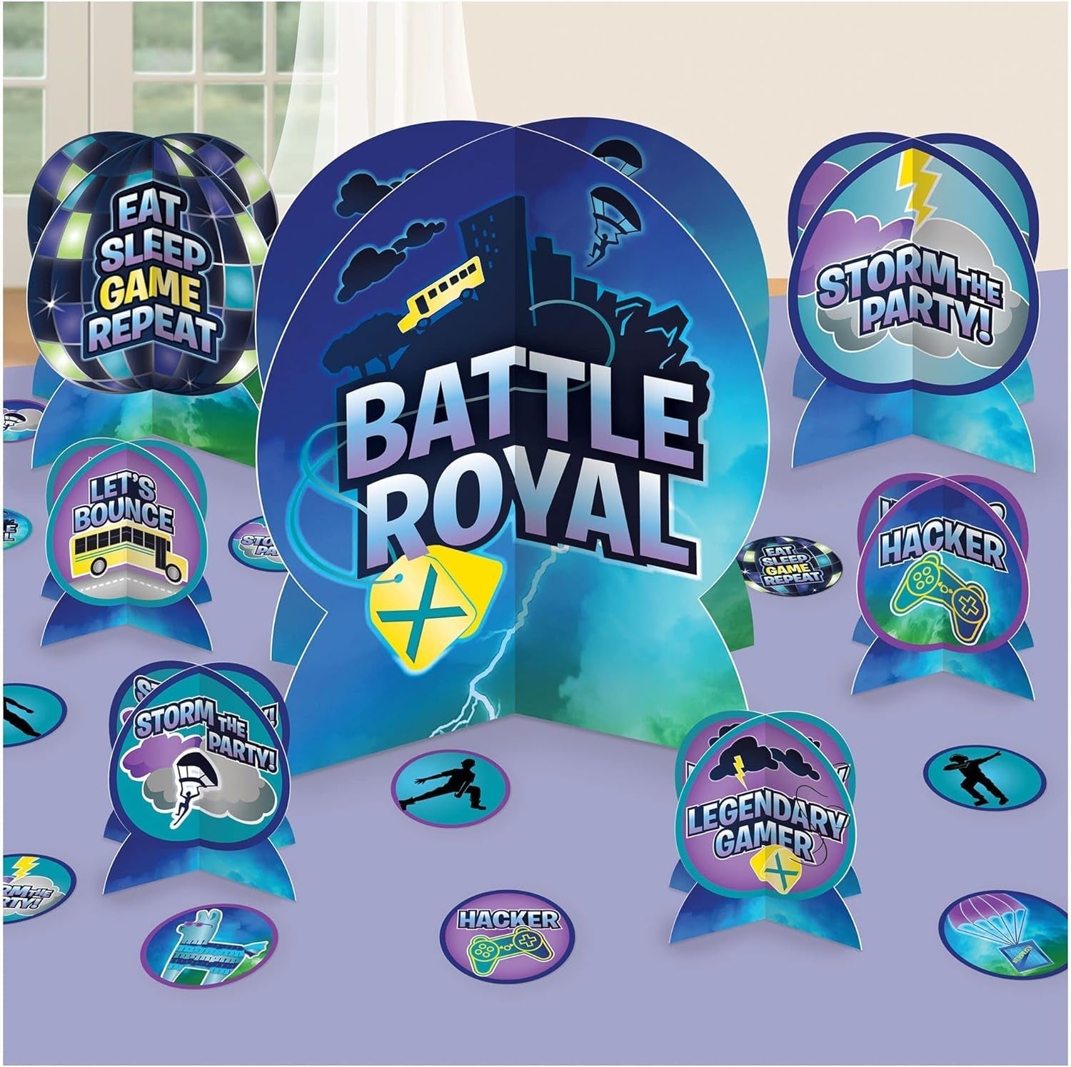 Amscan 512412 - Șervețele de prânz Battle Royal, 16 bucăți