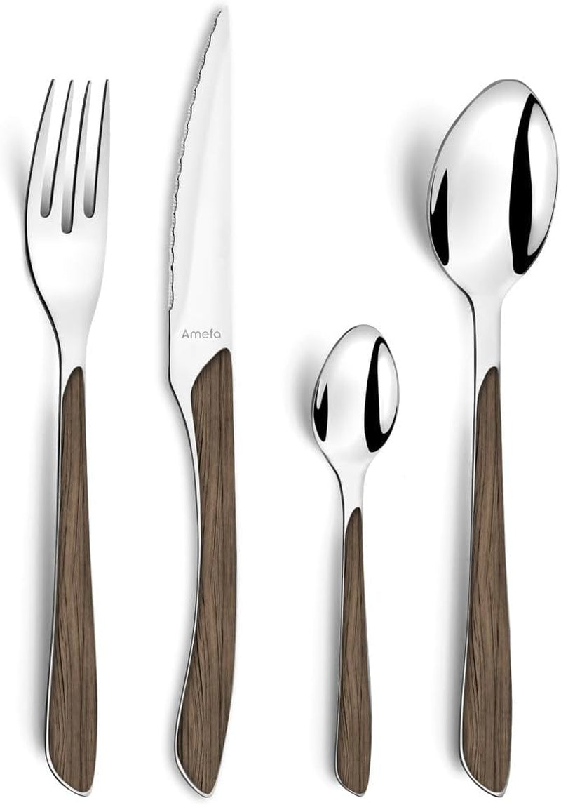 Amefa ECLAT set de tacâmuri NATURE, 24 de piese, 6 persoane Bucatarie Naty Shop