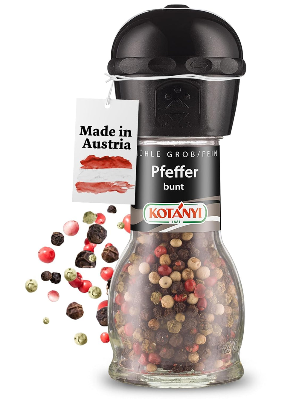 Kotanyi Pfeffer Mühle, bun (1 x 35 g)