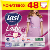 LADY Pants 48 Disposable Urinary Incontinence Pants Absorbency Plus Size S for Women 48 Pcs