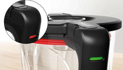 Bosch Standmixer Vitapower Serie 4 MMB6382M, Edelstahl-Klingen Made in Germany, 1.5L Thermosafe Glasbehälter, Stopfer, Sicherheitsdeckel, Spülmaschinengeeignete Teile, 30,000 U/Min, 1200 W, Edelstahl Kitchen Naty Shop