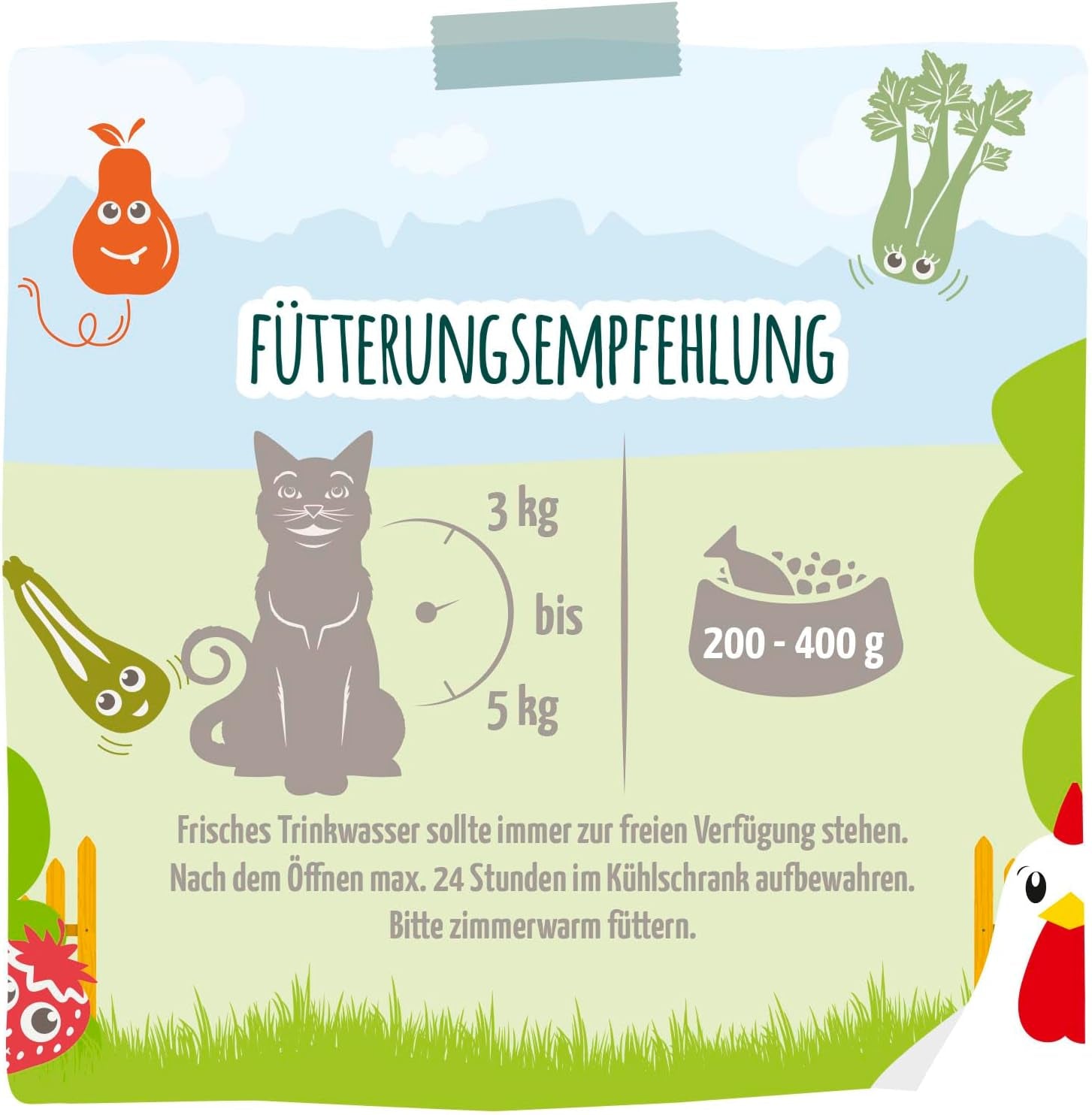 Mjamjam - Hrană umedă premium pentru pisici - Chicks & Friends Box, 9 pachete (9 X 300G), fără cereale și cu carne suplimentară