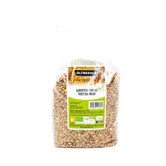 Organic Green Lentils 5kg, Whole Organic Legumes, Source of Protein and Fiber, Rich in Fiber and Minerals, Economy Package