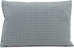 Gözze - Pernă parfumată cu ierburi, umplutură din amestec de ierburi 200G, capac din bumbac 100%, 30 X 20 Cm - Verde carouri Perne standard Naty Shop