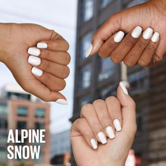 Maybelline New York Super Stay Ink Bonder 940 Alpine Snow - long-lasting nail polish for strong nails and intense color, 12.3 ml