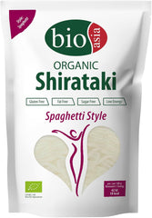 Bioasia Bio Shirataki Spaghetti – Nudeln aus aus Bio-Konjakmehl – Mit niedrigem Kaloriengehalt – Zucker-, fett- und glutenfrei (1 x 270 g)