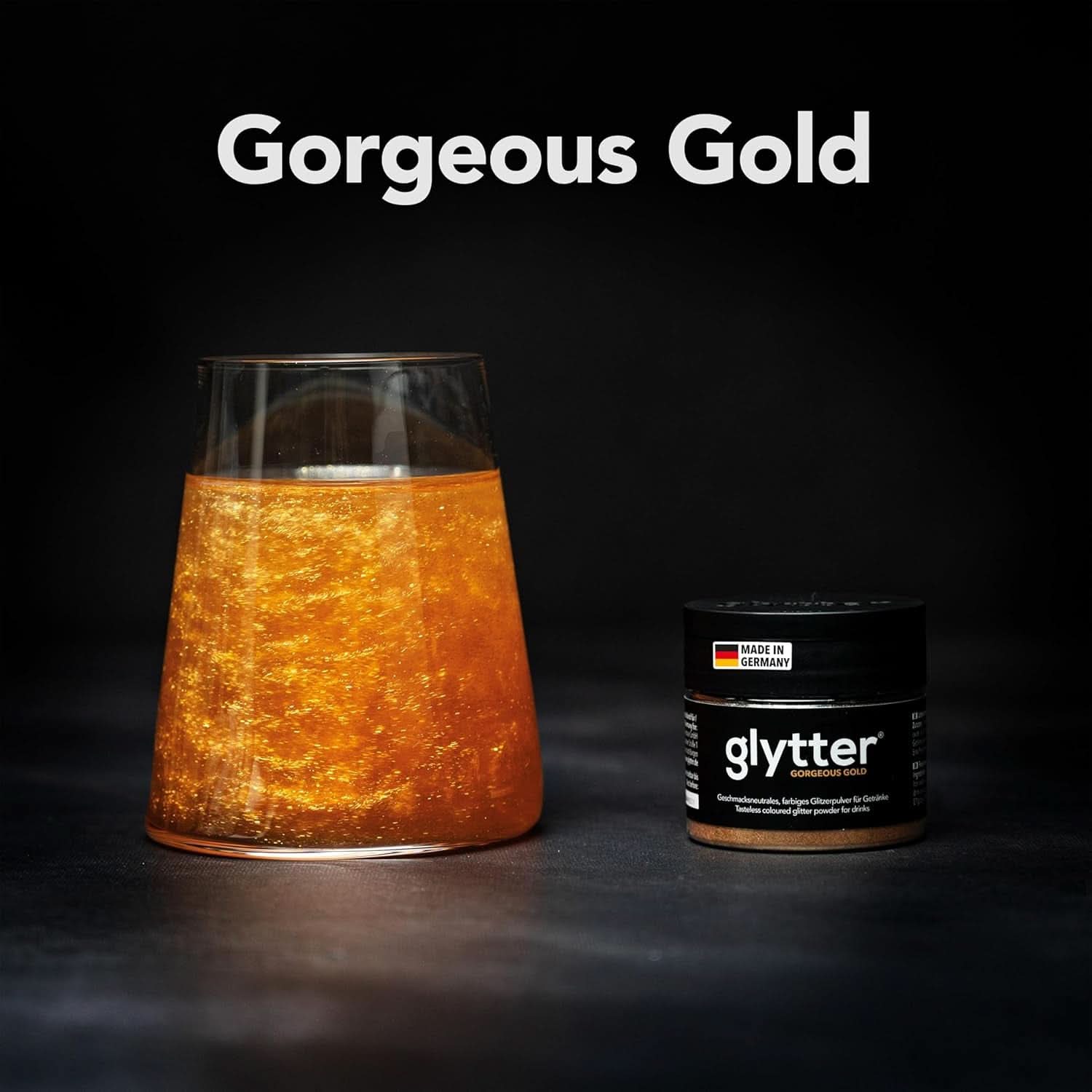 Glytter, Glitter comestibil pentru băuturi și lichide, 10 grame Glitter Naty Shop