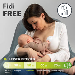 Electric breast pump LIONELO Fidi Free 2, massage mode, 5 intensity levels Accessories Food and Breastfeeding Bebe Naty Shop