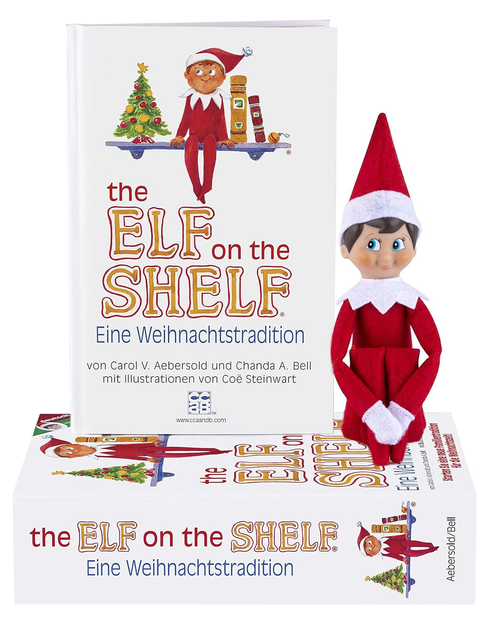 The Elf on the Shelf® Eine Weihnachtstradition | Junge mit Blauen Augen | incl. zauberhaft illustriertem Buch, Erinnerungsbox & offizieller Adoptionsurkunde