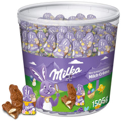 Milka, mini bunnies, 1.5 Kg, milk chocolate Chocolate candies Naty Shop Default Title
