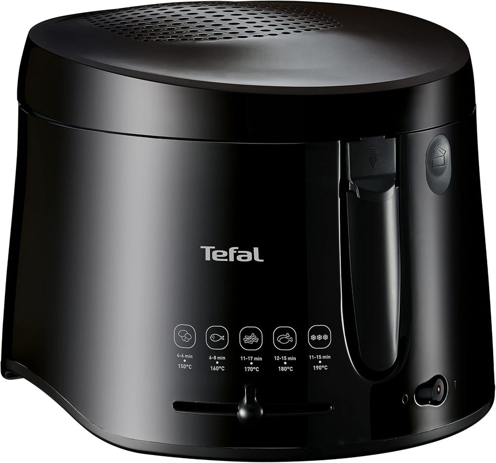 Tefal Maxi Fry Fryer, Cool Wall Technology, 1.2 Kg, adjustable thermostat Appliances Naty Shop Black