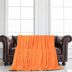 Sourcing Map Cozy blanket blanket bedspread Soft & warm fleece blanket as a sofa blanket Sofa blanket Living room and cuddly blanket Soft plush wool blanket Orange 150X200Cm Beds and Blankets Besuche den uxcell-Store
