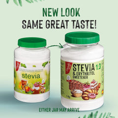 Stevia + Erythritol 1:3 Süßstoff | 1G = 3G Zucker | 100% Natürlicher Zuckerersatz - 0 Kalorien - 0 Glykämischer Index - Keto Und Paleo - 0 Netto-Kohlenhydrate - Kein GVO - Castello since 1907-1 Kg Sweeteners Naty Shop