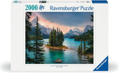 Ravensburger Puzzle 16714 - Spirit Island Canada - puzzle jigsaw de 2000 de piese pentru adulți și copii de peste 14 ani, puzzle peisaj cu motivul Canada Puzzle Naty Shop