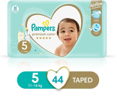 Pampers Premium Care diapers, size 5, 11-18 kg, 1 pack (1 x 44 pieces)