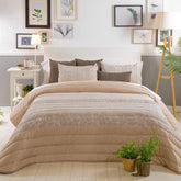 Sancarlos Spring 1 blanket, cream-colored, for beds with a width of 105 cm Quilts and quilts Naty Shop Cream color Bed with a width of 105 cm