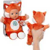 BABY Born for Babies Fuchs 26cm, weiche 26 cm Puppe mit Öhrchen und Fingertaschen, für Neugeborene, 836606 Zapf Creation