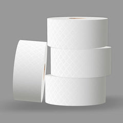 Hârtie igienică Renova Jumbo BLK, 12 role la 170 M, hârtie albă, 2 straturi