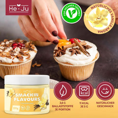 He-Ju, Powder with vanilla flavor, 250 grams Aromas Naty Shop