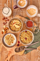 Dr. Oetker Vitalis Toasted Muesli with Cranberries and Pumpkin Seeds: Toasted Muesli with Dried Cranberries, Pack of 8 (8 x 501g)