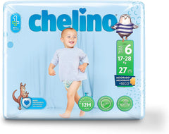 Diapers Indas Fashion & Love XL, size 6 (17-28 kg), 27 pieces