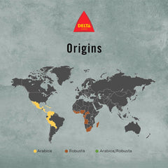 Boabe de cafea Delta Superior Premium, 1 kg