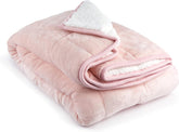 Emma Barclay Weighted Sherpa Blanket, 127 X 152 cm, Blush Pink Emma Barclay Beds and Blankets Blush pink 50X60" (127X152Cm)