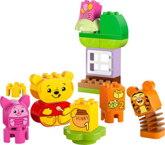LEGO DUPLO - Disney Winnie the Pooh's Birthday Party - educational toy for preschoolers - set of 3 minifigures including Winnie the Pooh, Tigger and Piglet - gift idea for boys and girls from 1.5 years 10457 Beuche building sets den LEGO-Store