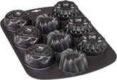 Pan for 9 muffins Gugelhupf Original Kaiser Inspiration, 38 X 27 cm, non-stick coated Naty Shop
