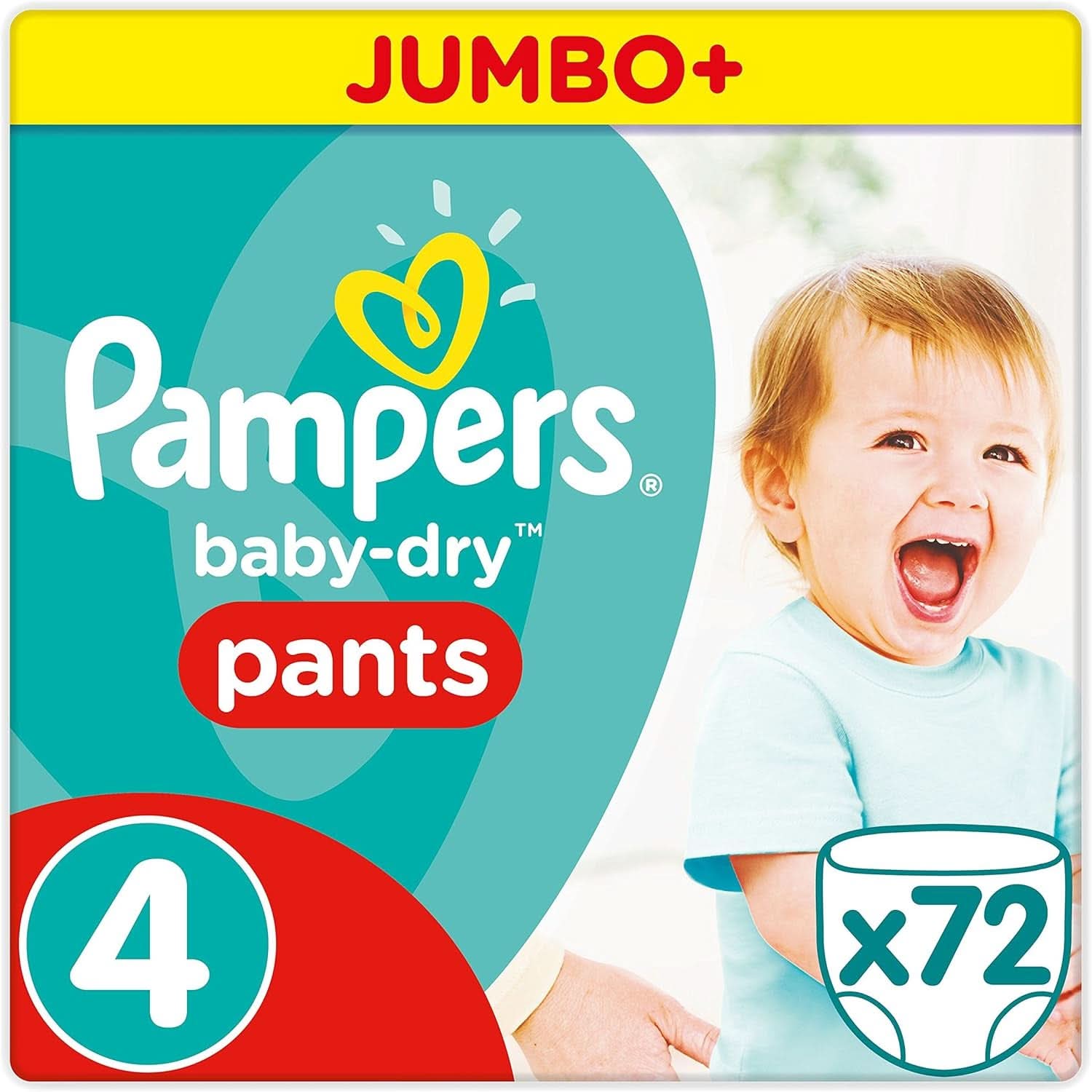 Scutece Pampers, versiunea clasica, diverse marimi Mama si Copilul Naty Shop 4 (72 buc)