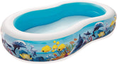 Piscină Bestway Family Sea Ground, 262 x 157 x 46 cm, multicoloră