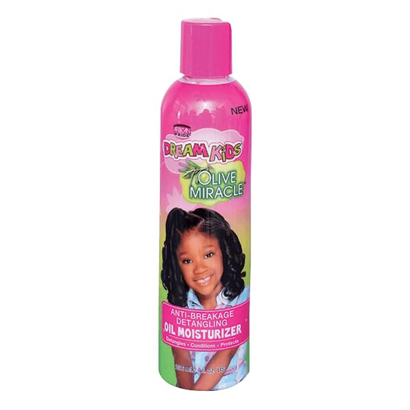 Dream Kids Olive Miracle Anti-Breakage Detangling Oil Moisturiser 236 ml/8 fl.oz Produse pentru descurcarea părului Naty Shop