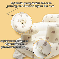 Inflatable seat for babies Jdblissful from 3 to 36 months Mother and Child Naty Shop