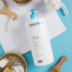 ISDIN Ureadin Lotion 10 (1000ml) | Loțiune de corp cu hidratare intensivă pentru pielea uscată 10% uree Copii - Baie si Skincare Naty Shop