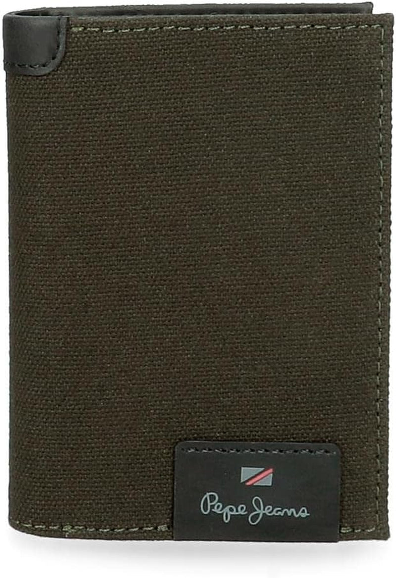 Pepe Jeans Hilltop Vertical Portofel Barbati Naty Shop Verde Poșeta 11