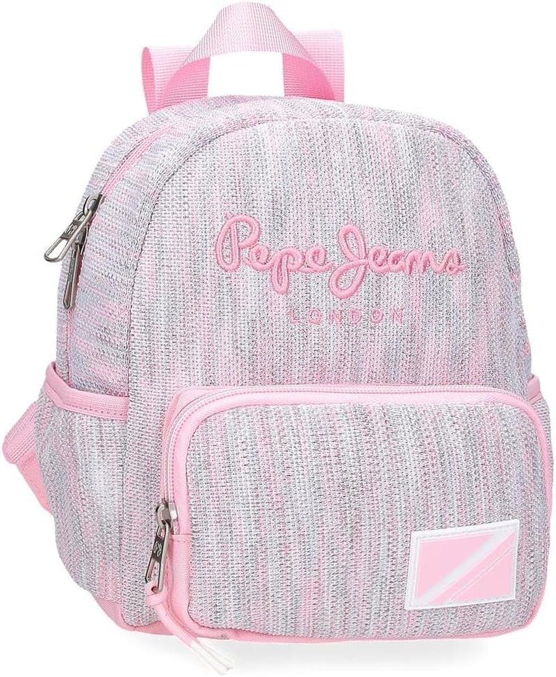 Rucsac școlar Pepe Jeans Miri, roz, 31 x 44 x 17.5 cm, poliester, 22.79 l, roz, rucsac școlar Rucsacuri si ghiozdane premium Naty Shop Freizeit-Rucksack