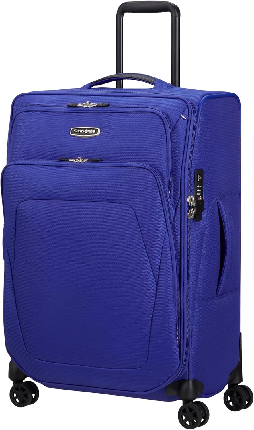 Samsonite Spark SNG ECO - Geantă cosmetică, 30 cm, 7 l, negru (Eco Black) Bagaje și echipament de călătorie Naty Shop Albastru nautic Spinner 67/24 Exp