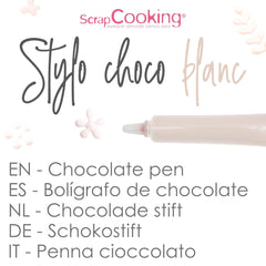 ScrapCooking - colorant alimentar, diverse culori, la tub pentru scriere, 25 grame Pasta de zahar Naty Shop