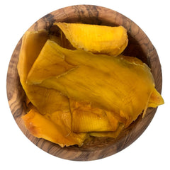 SIVIFOOD mango uscat 1kg - fâșii de mango uscat fructe exotice uscate nesulfurate fără adaos de zahăr natural natural vegan bogat în vitamine mango uscat fructe vitaminizate snack 1000g Produse deshidratate Naty Shop