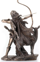Statuia din bronz a zeiței vânătorii și a sălbăticiei Statuete si sculpturi Naty Shop