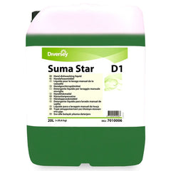 Suma Star D1 - Manual concentrated liquid detergent for professional dishes 20L Detergenti Nati Shop