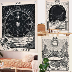 Tapiserie alishomtll tarot set soare luna stele Casa - Accesorii si Decoratiuni Naty Shop