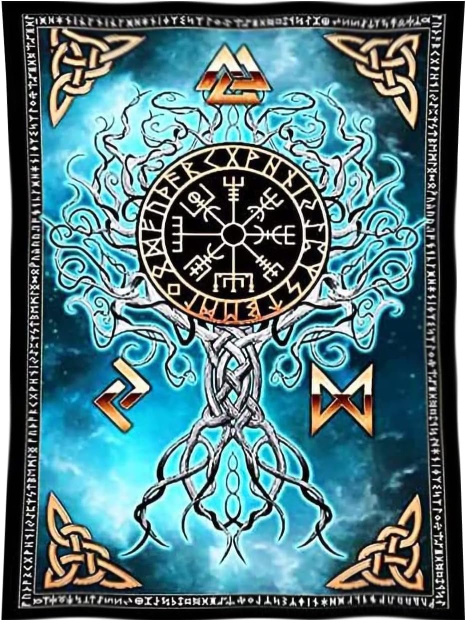 Tapiserie arta vikinga nordica viking Casa - Accesorii si Decoratiuni Naty Shop Default Title