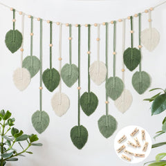 Tapiserie betylifoy wall hanging large deco leaf Casa - Accesorii si Decoratiuni Naty Shop Salutări