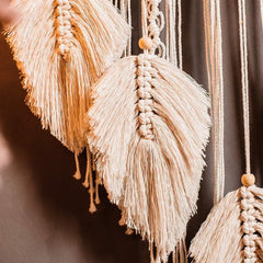 Tapiserie deco dreamcatcher tesute decorare peretelui alb Casa - Accesorii si Decoratiuni Naty Shop