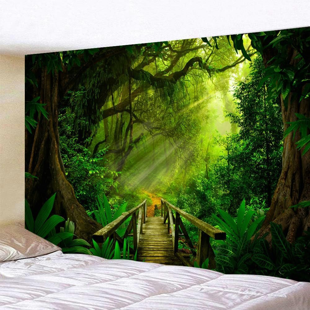 Tapiserie forest green hanging aer liber Casa - Accesorii si Decoratiuni Naty Shop